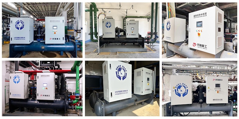 磁懸浮冷水機(jī)組應(yīng)用現(xiàn)場(chǎng)